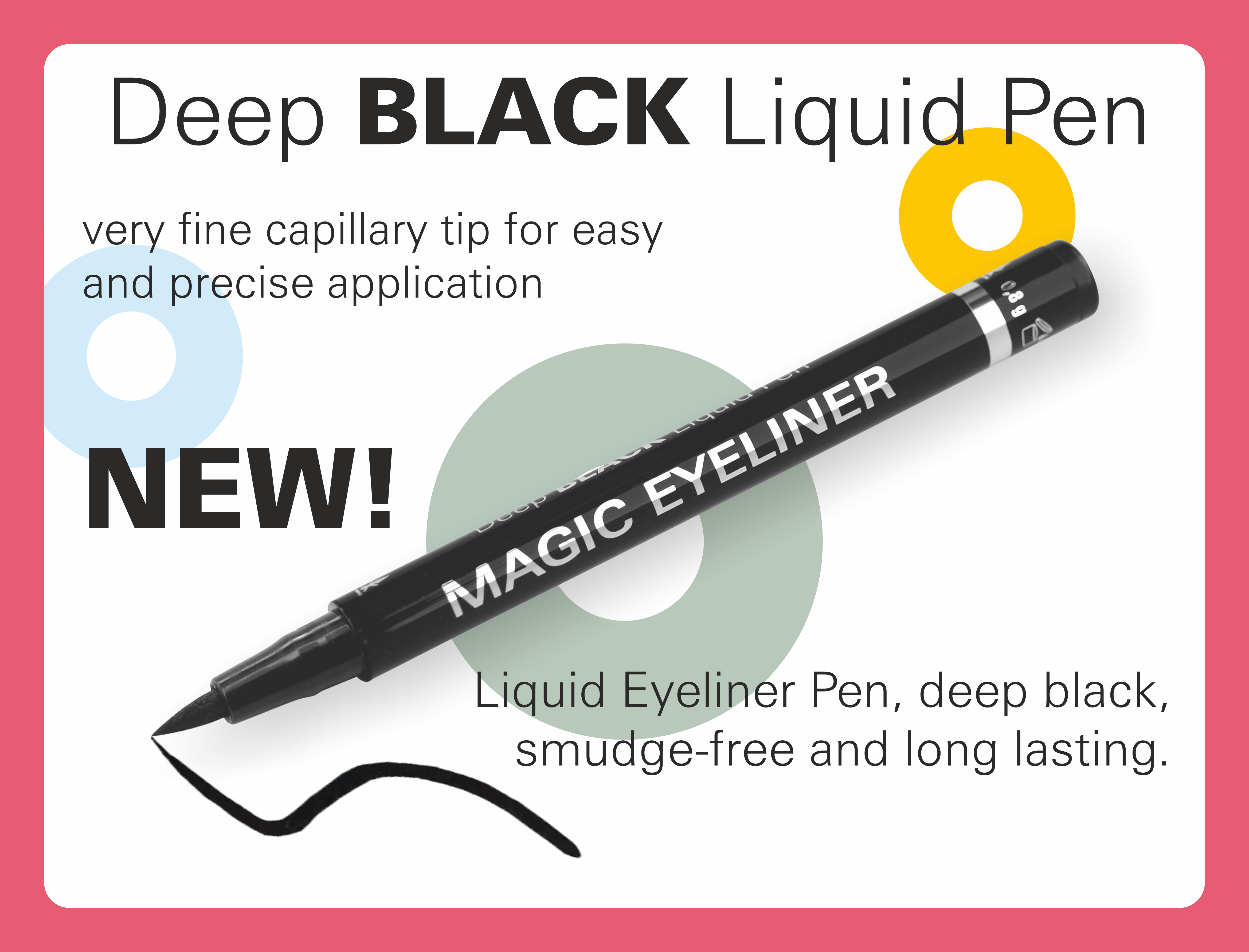 Deep BLACK Liquid Pen